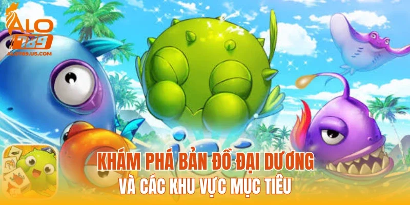Khám phá bản đồ đại dương và các khu vực mục tiêu